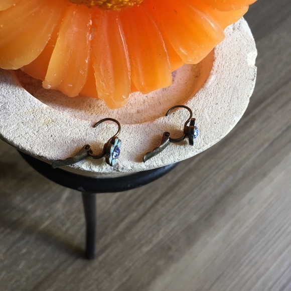 2 for $10 Avon Vintage Brass and Crystal Earrings - Picture 5 of 8